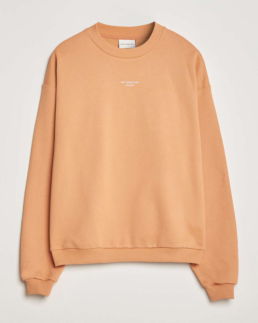 Heren | Truien | Drôle de Monsieur | Classic NFPM Sweatshirt Peach