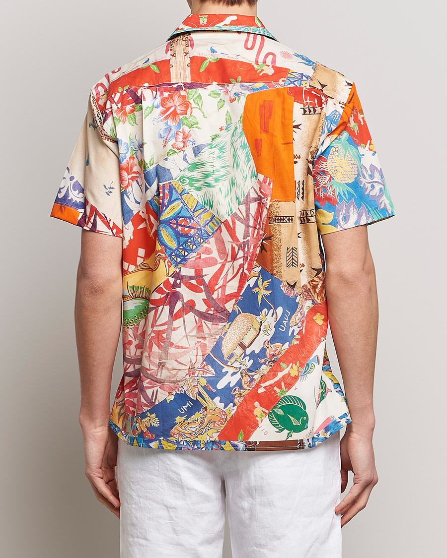 Heren | Overhemden | Gitman Vintage | Aloha Quilt Camp Shirt Multicolor