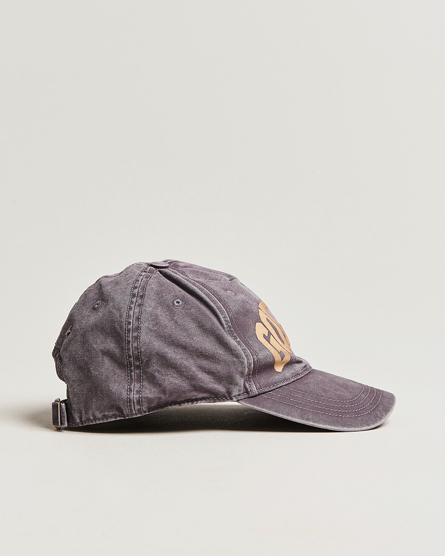 Heren | Golden Goose Deluxe Brand Distressed Cotton Baseball Cap Marzipan | Golden Goose | Deluxe Brand Distressed Cotton Baseball Cap Marzipan