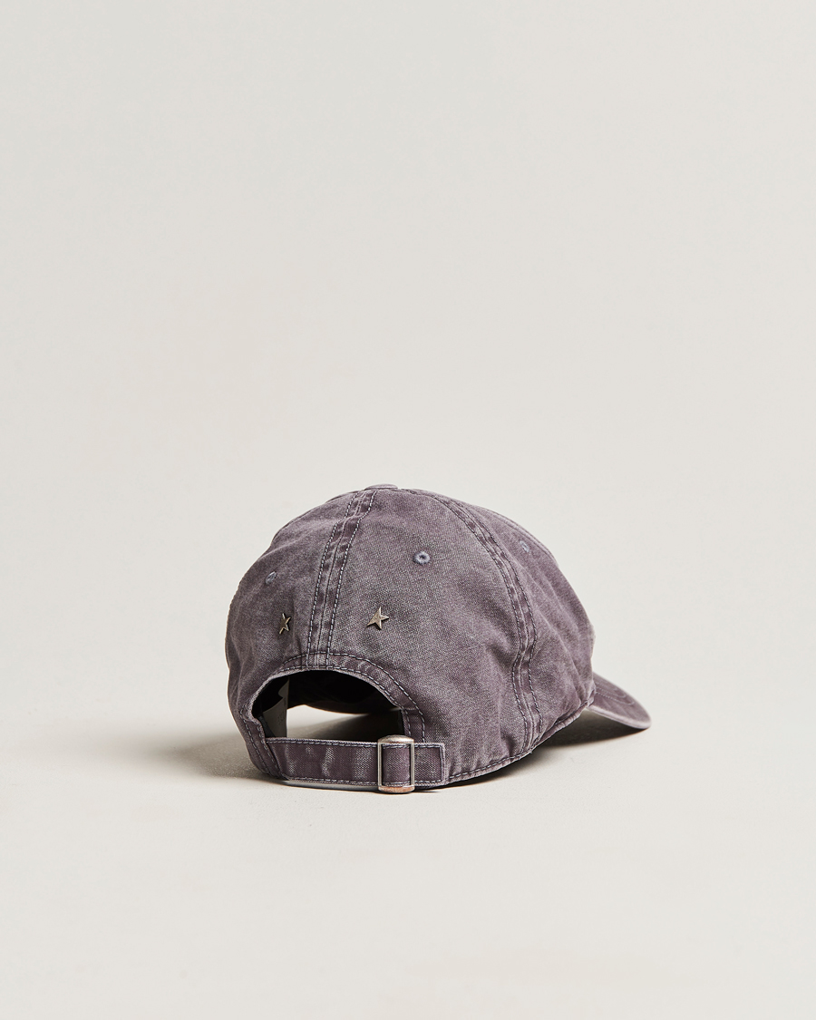 Heren | Golden Goose Deluxe Brand Distressed Cotton Baseball Cap Marzipan | Golden Goose | Deluxe Brand Distressed Cotton Baseball Cap Marzipan