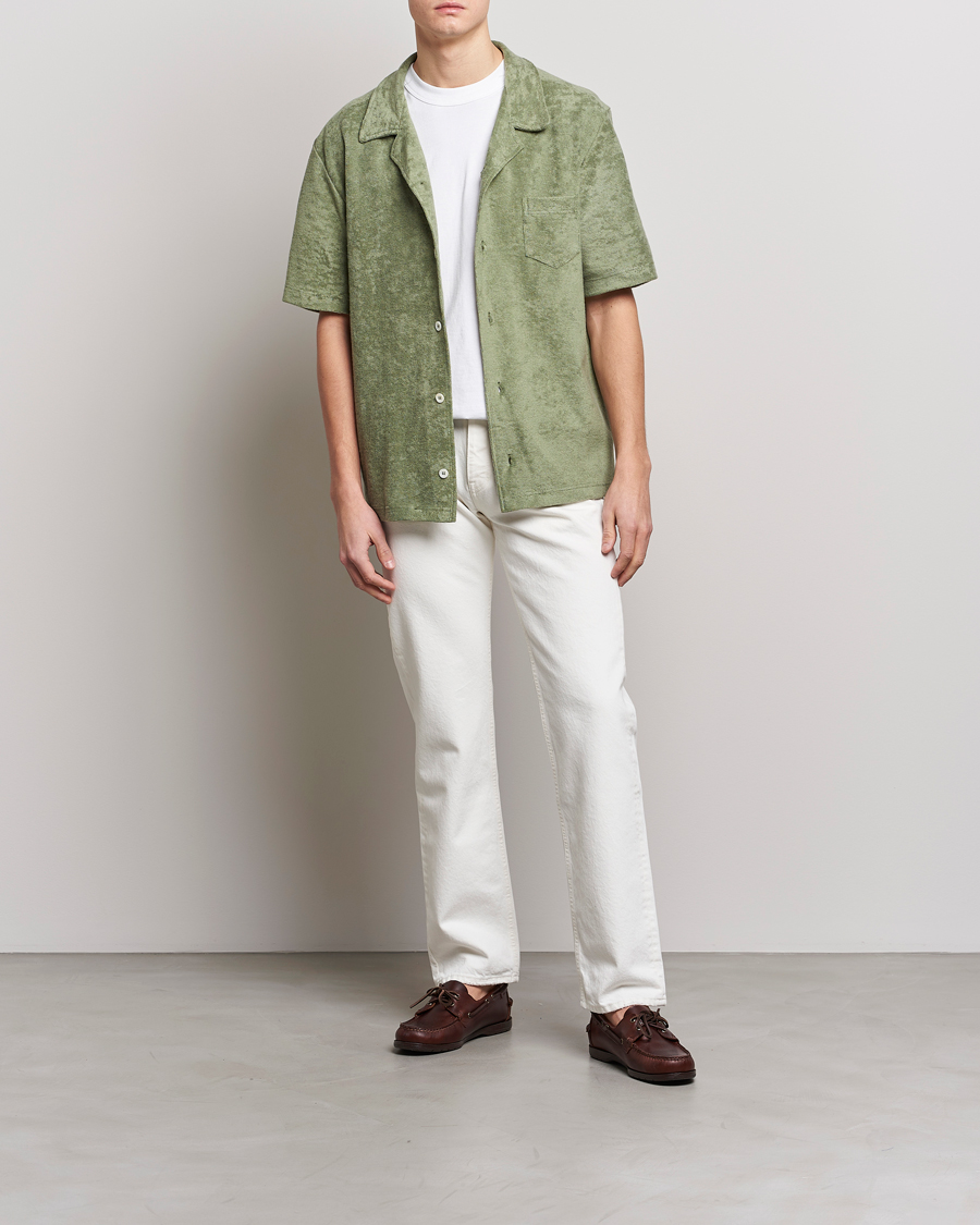 Heren | Overhemden | Howlin' | Short Sleeve Terry Shirt Agave