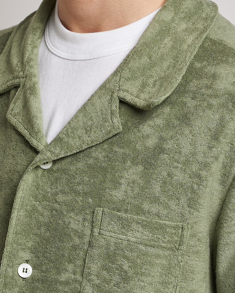 Heren | Overhemden | Howlin' | Short Sleeve Terry Shirt Agave