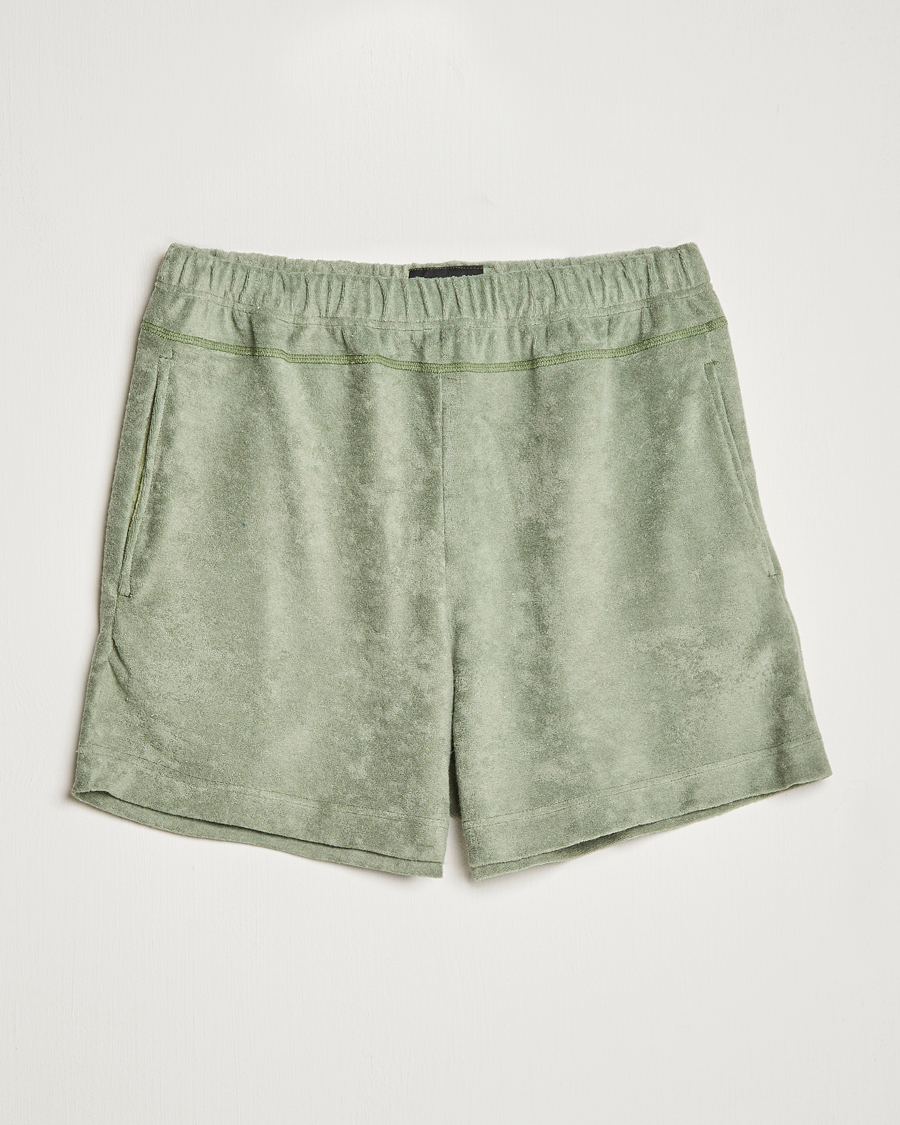 Heren | Korte broek | Howlin' | Cotton Blend Terry Shorts Agave