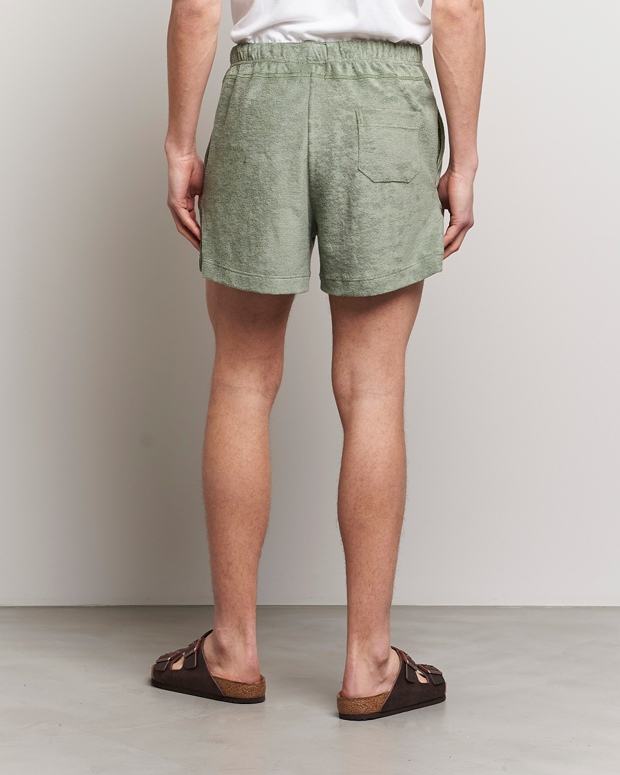 Heren | Korte broek | Howlin' | Cotton Blend Terry Shorts Agave
