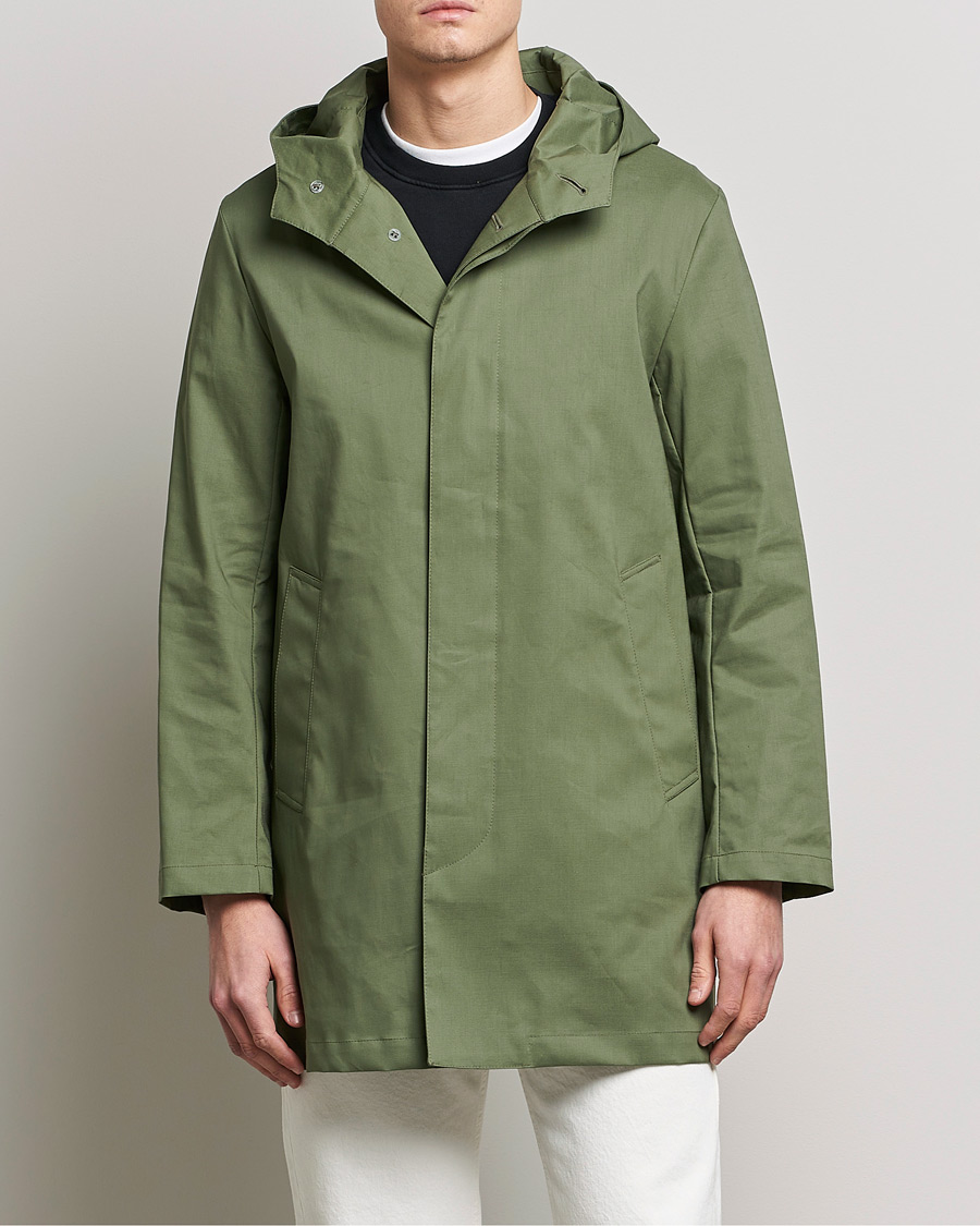 Heren | Jassen | Mackintosh | Chryston Short Waterproof Jacket Four Leaf