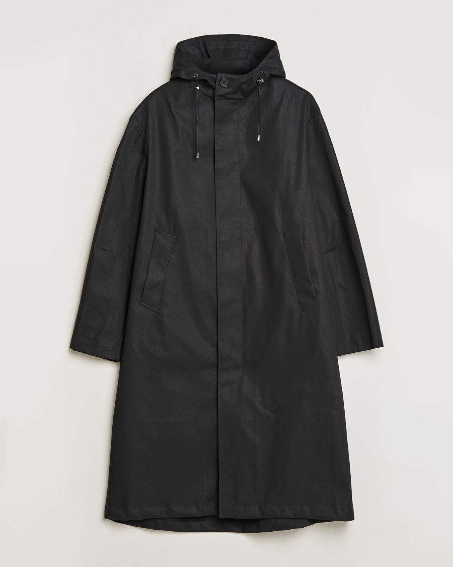 Heren | Jassen | Mackintosh | Wolfson Rain Coat Black