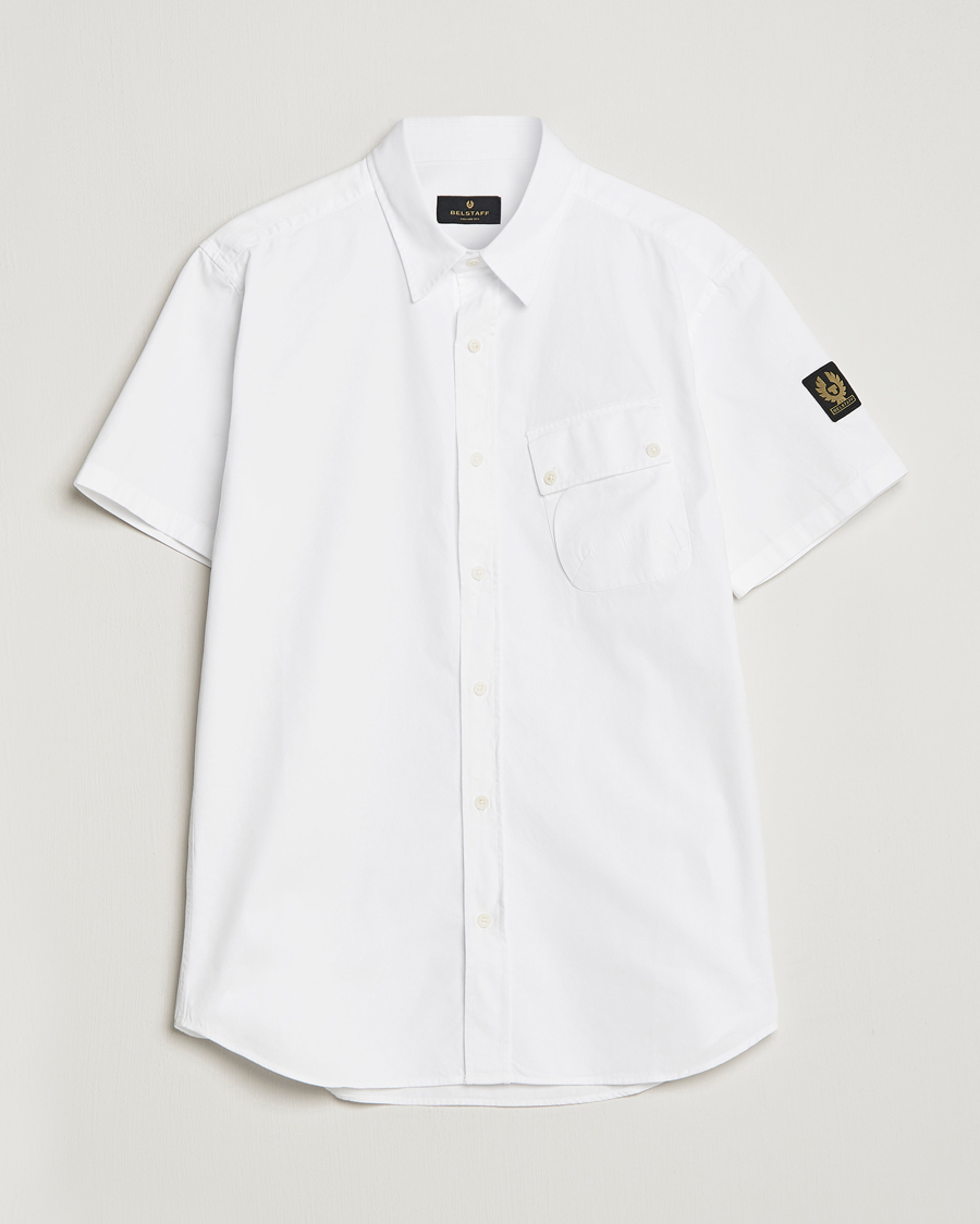 Heren | Overhemden | Belstaff | Short Sleeve Pitch Shirt White