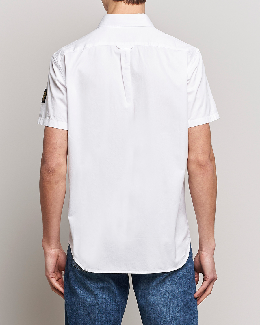 Heren | Overhemden | Belstaff | Short Sleeve Pitch Shirt White
