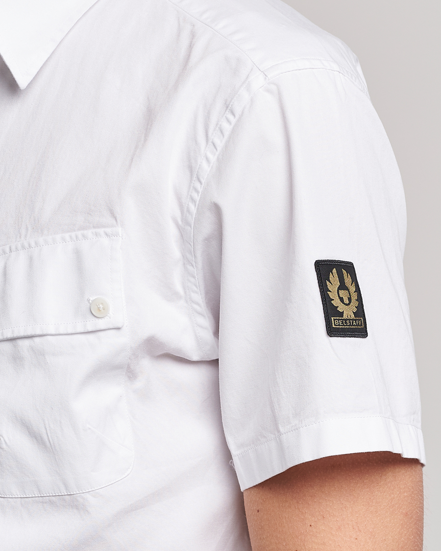 Heren | Overhemden | Belstaff | Short Sleeve Pitch Shirt White