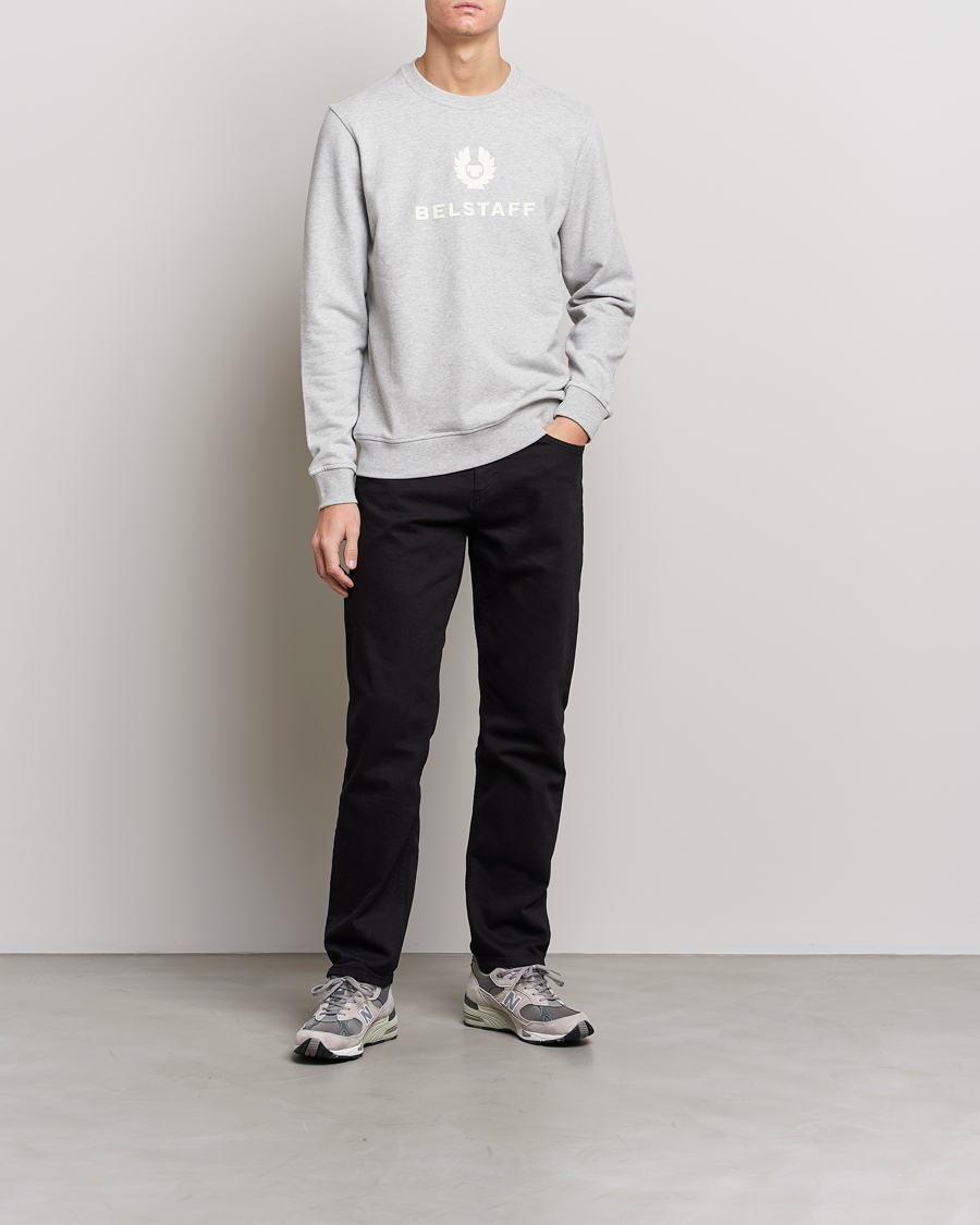 Heren |  | Belstaff | Signature Crewneck Old Silver Heather