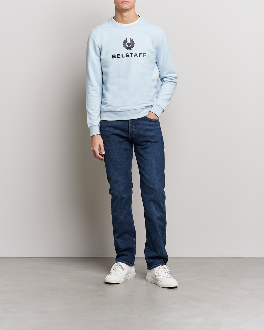 Heren | Truien | Belstaff | Signature Crewneck Sky Blue