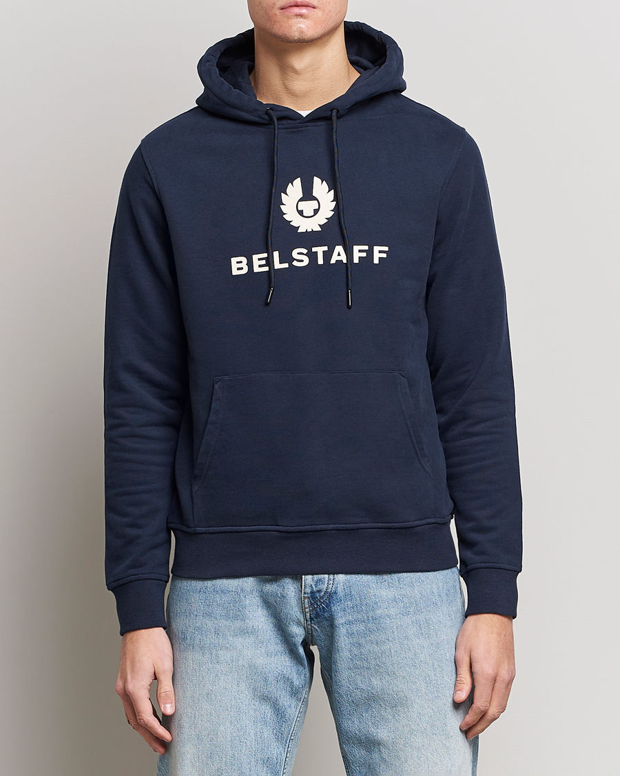 Heren | Truien | Belstaff | Signature Hoodie Dark Ink