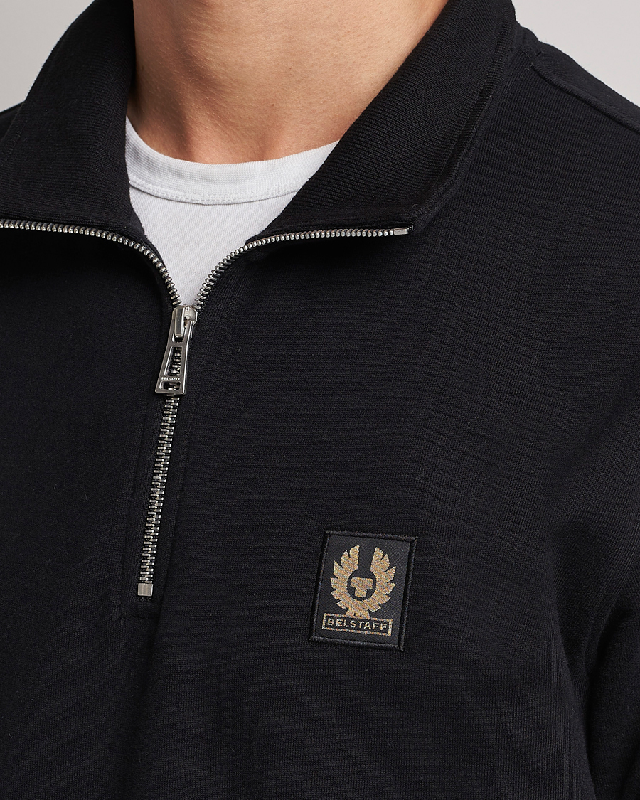 Heren | Truien | Belstaff | Signature Half Zip Sweatshirt Black