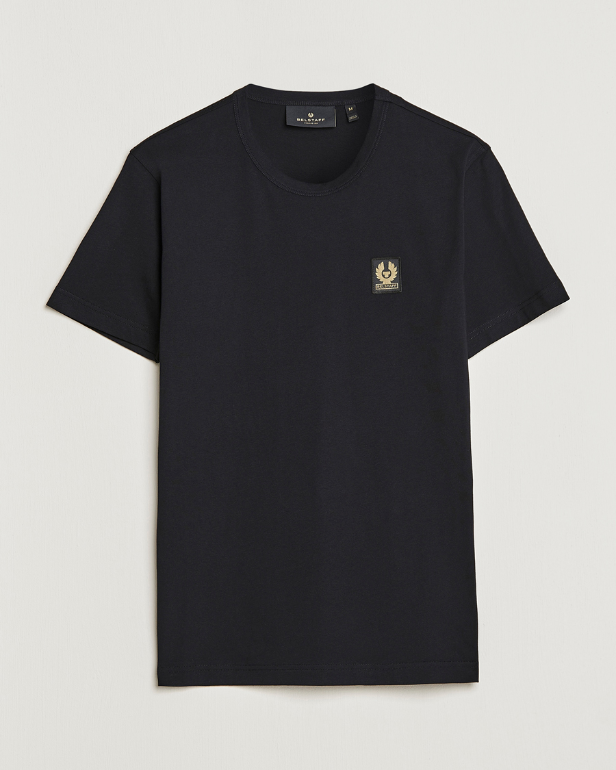 Heren | T-shirts | Belstaff | Cotton Logo T-Shirt BLACK