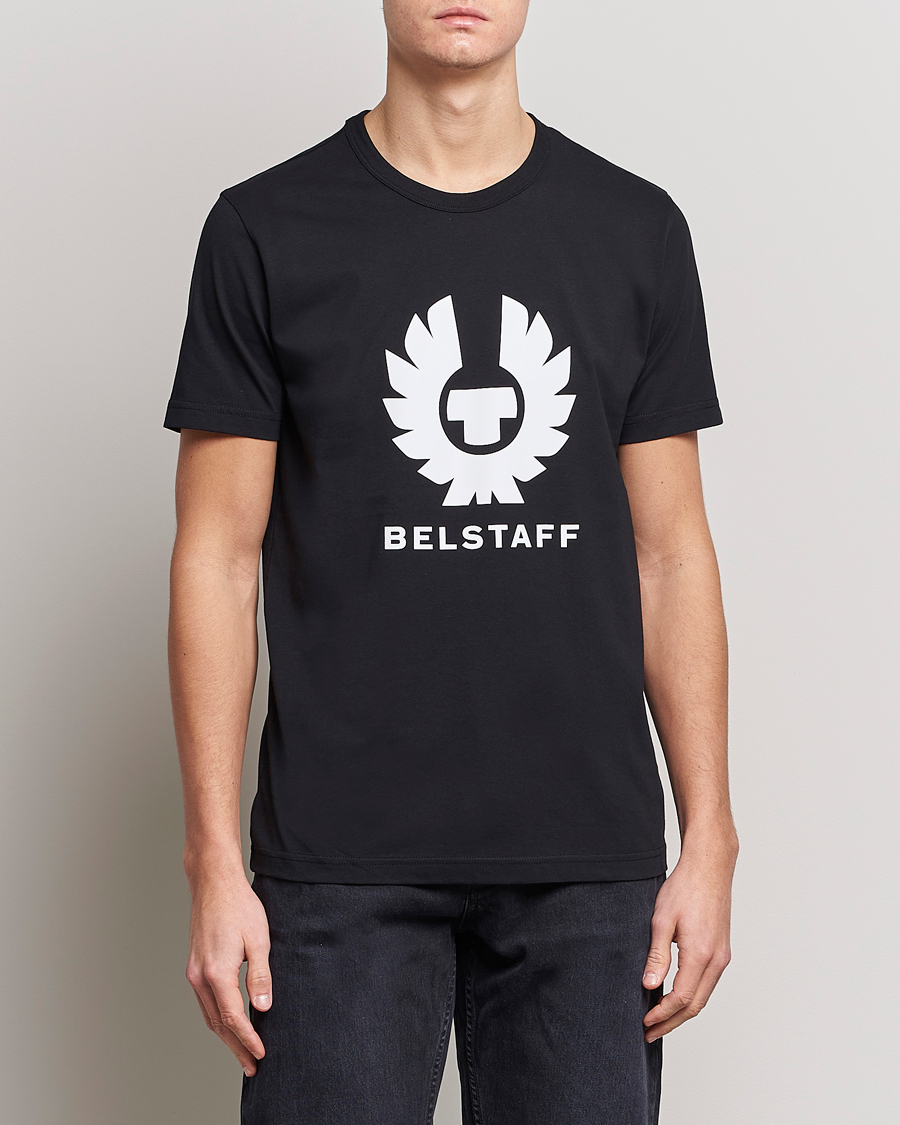 Heren | T-shirts met korte mouwen | Belstaff | Phoenix Logo T-Shirt Black