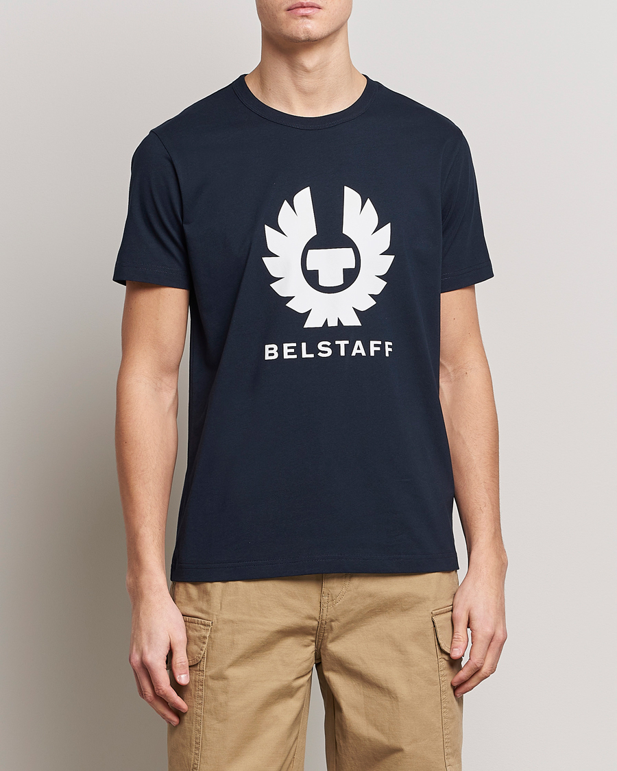 Heren | Belstaff | Belstaff | Phoenix Logo T-Shirt Dark Ink