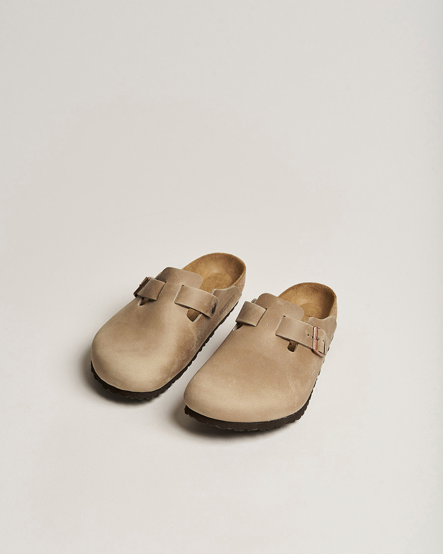 Heren | Schoenen | BIRKENSTOCK | Boston Classic Footbed Tobacco Oiled Leather