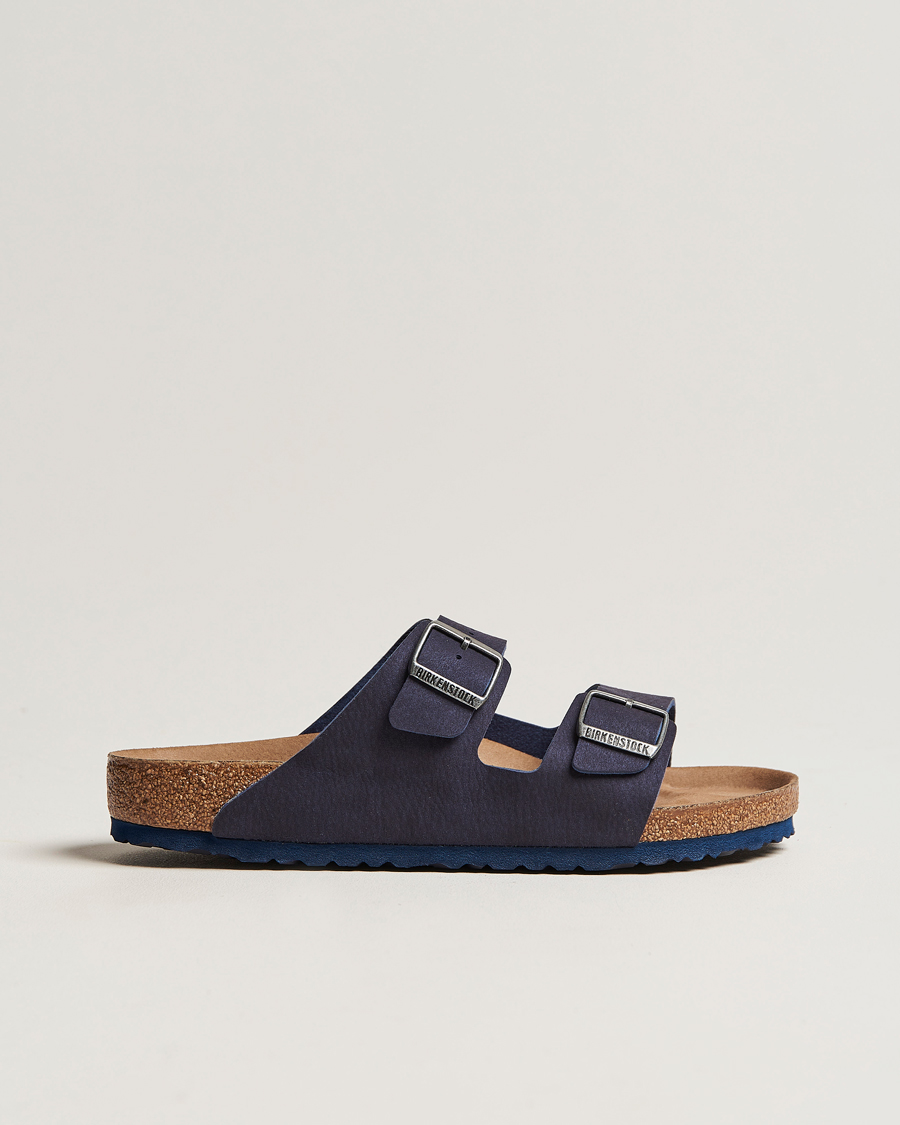 Heren | Sandalen slides | BIRKENSTOCK | Arizona Classic Vegan Indigo Blue