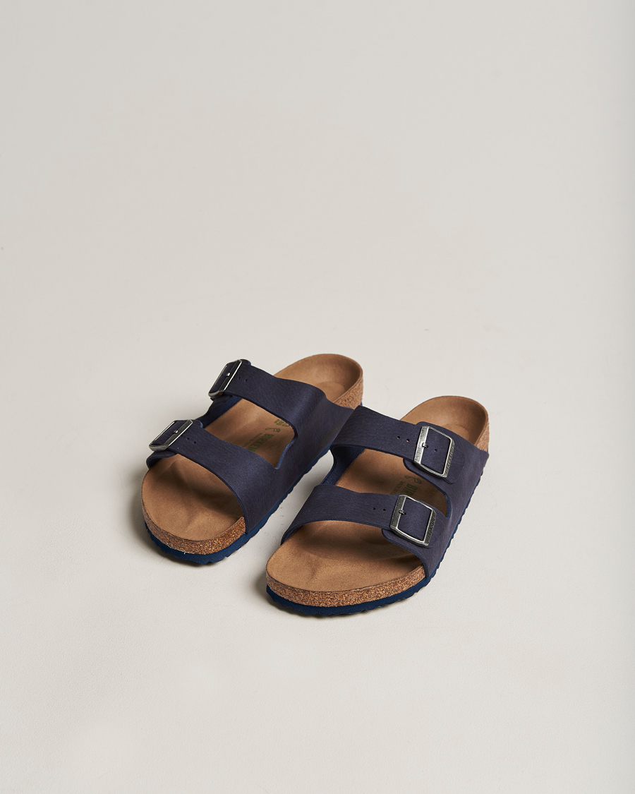 Heren | Sandalen slides | BIRKENSTOCK | Arizona Classic Vegan Indigo Blue