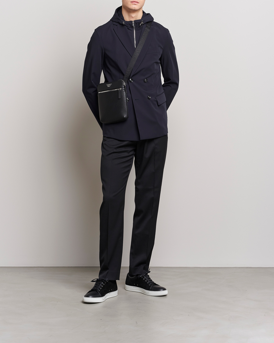 Heren | Blazers | Emporio Armani | Techincal Nylon Jacket Navy