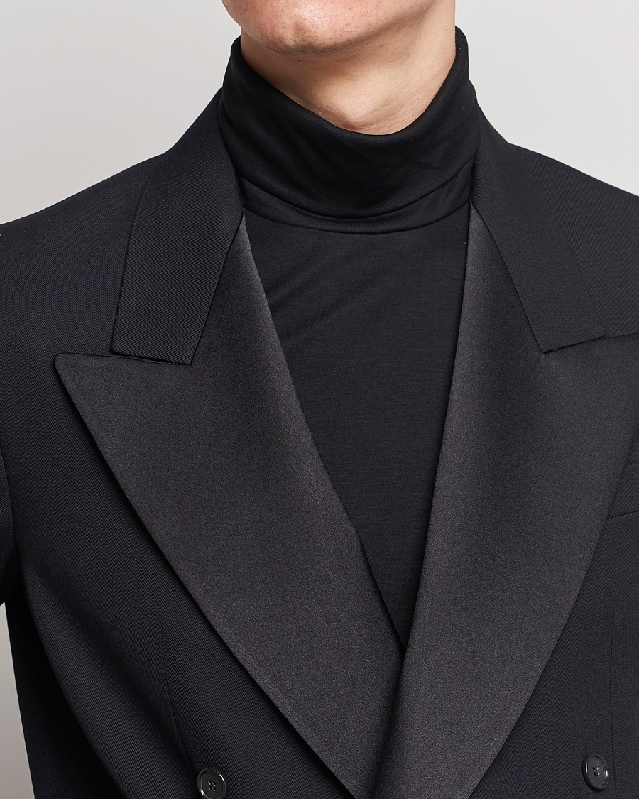 Heren | Blazers | Filippa K | Tuxedo Blazer Black