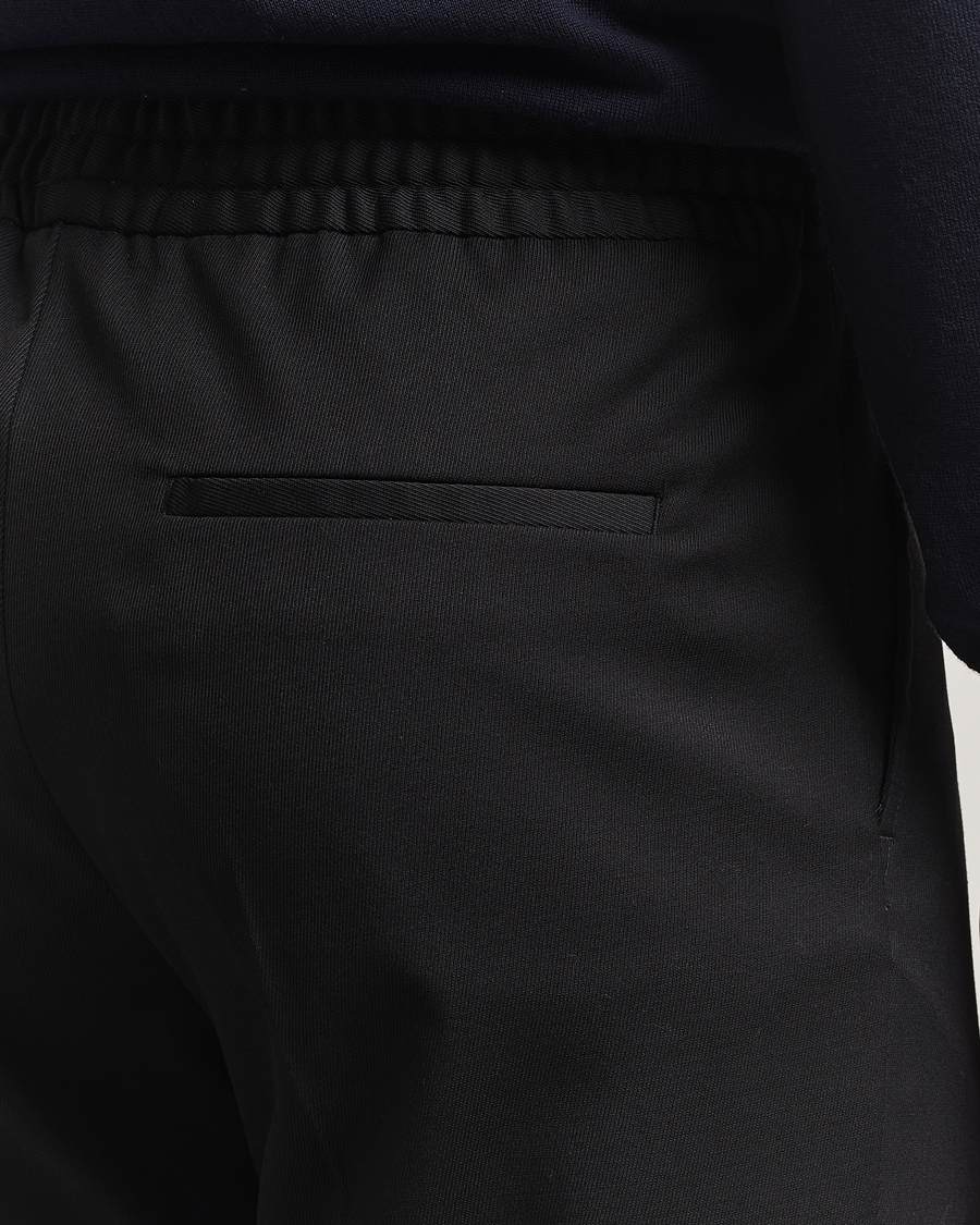 Heren | Broeken | Filippa K | Theo Relaxed Wool Trousers Black