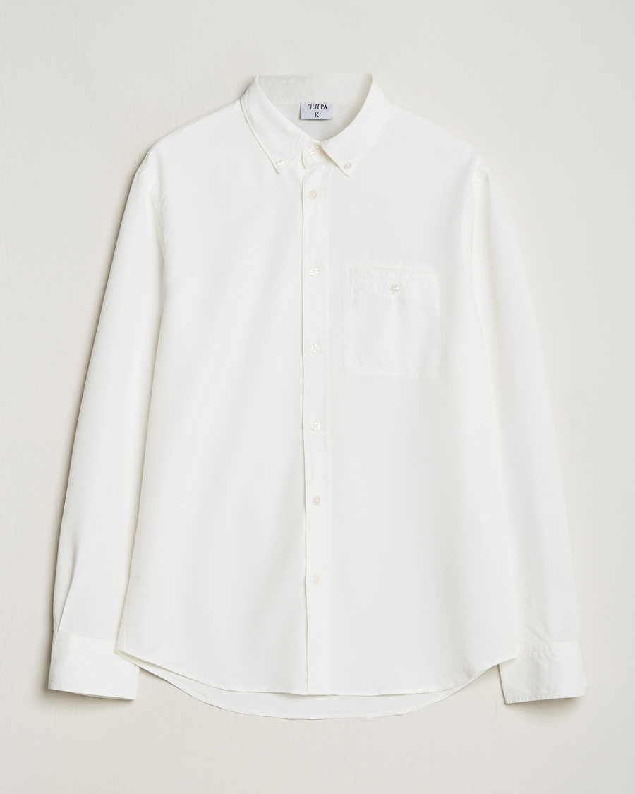 Heren | Overhemden | Filippa K | Zachary Lyocell Shirt White