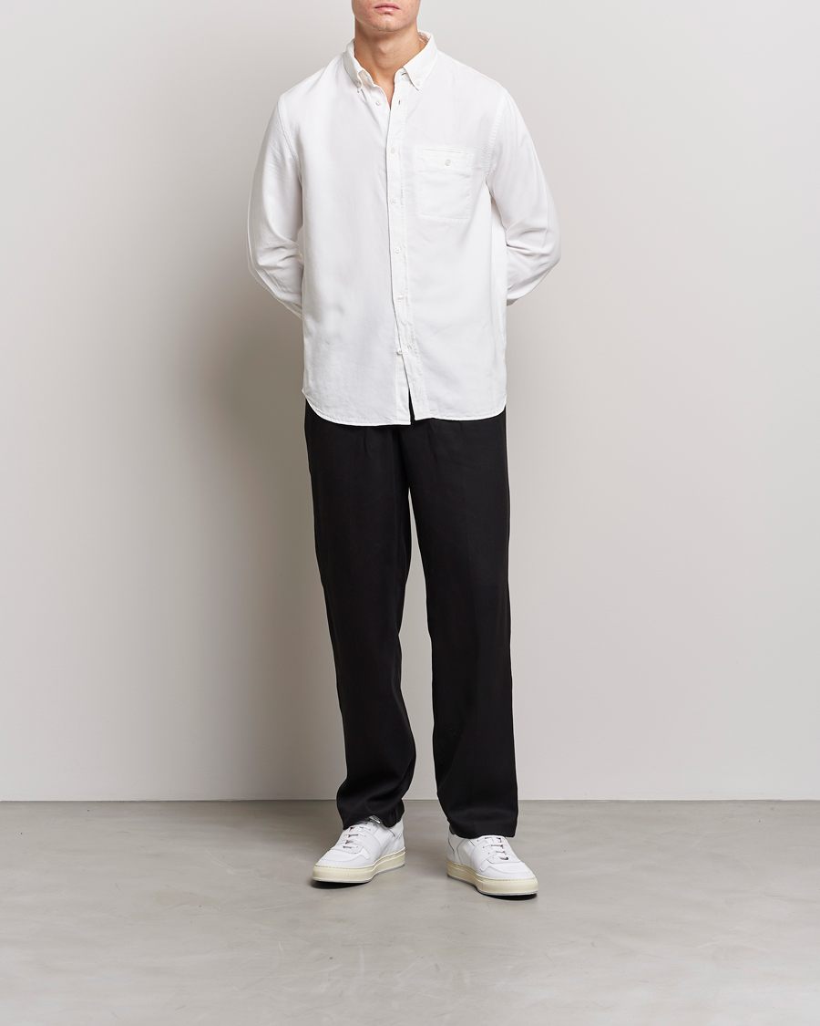 Heren | Overhemden | Filippa K | Zachary Lyocell Shirt White