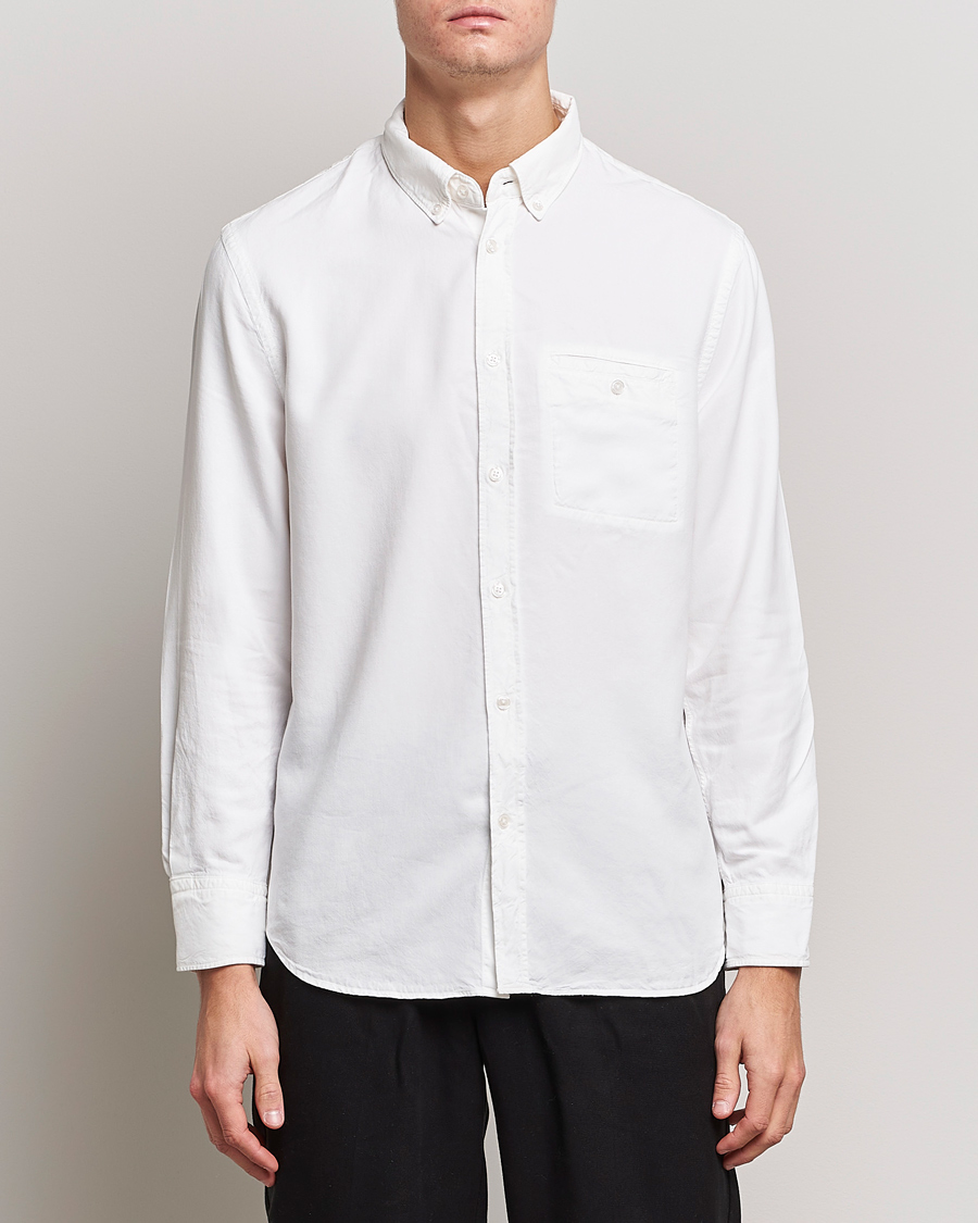 Heren | Casual overhemden | Filippa K | Zachary Lyocell Shirt White