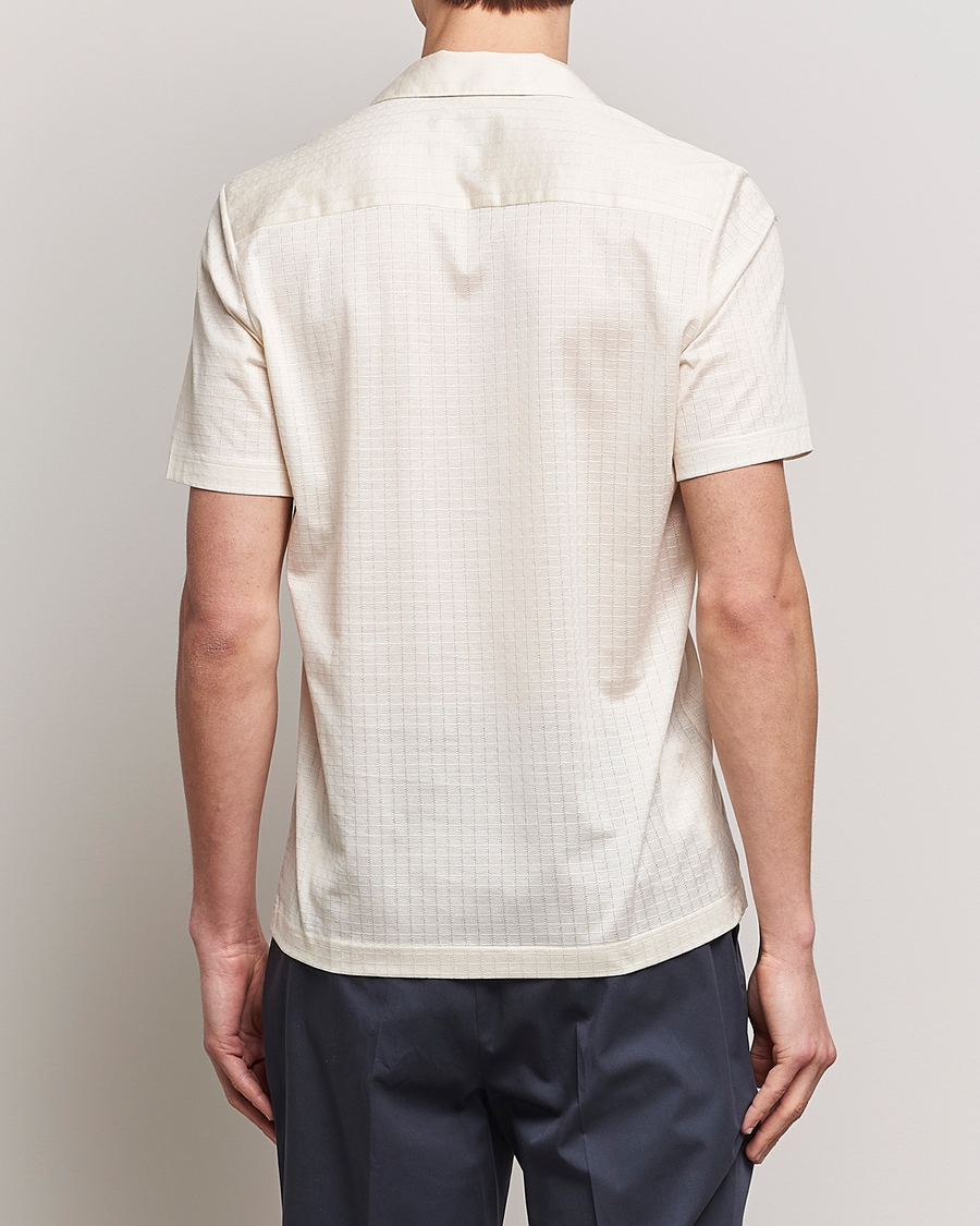 Heren | Polo's | Eton | Filo Di Scozia Open Collor Shirt White