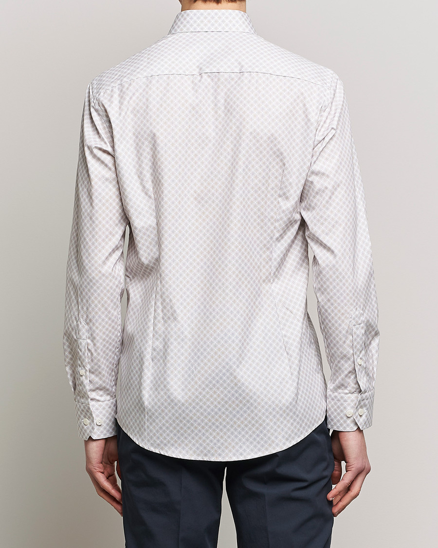 Heren | Overhemden | Eton | Signature Poplin Shirt Brown