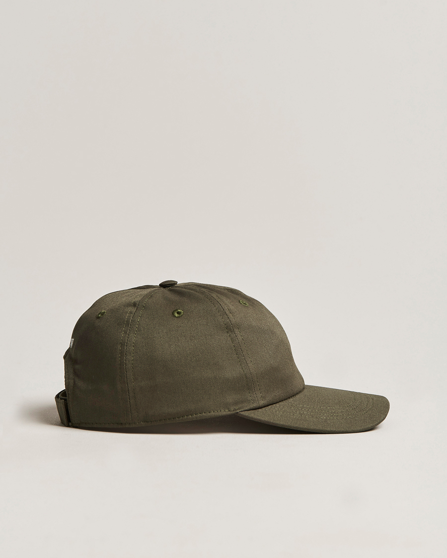 Heren | Eton Cotton Baseball Cap Green | Eton | Cotton Baseball Cap Green