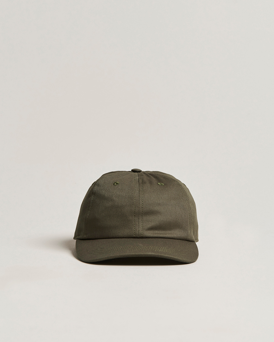 Heren | Eton Cotton Baseball Cap Green | Eton | Cotton Baseball Cap Green