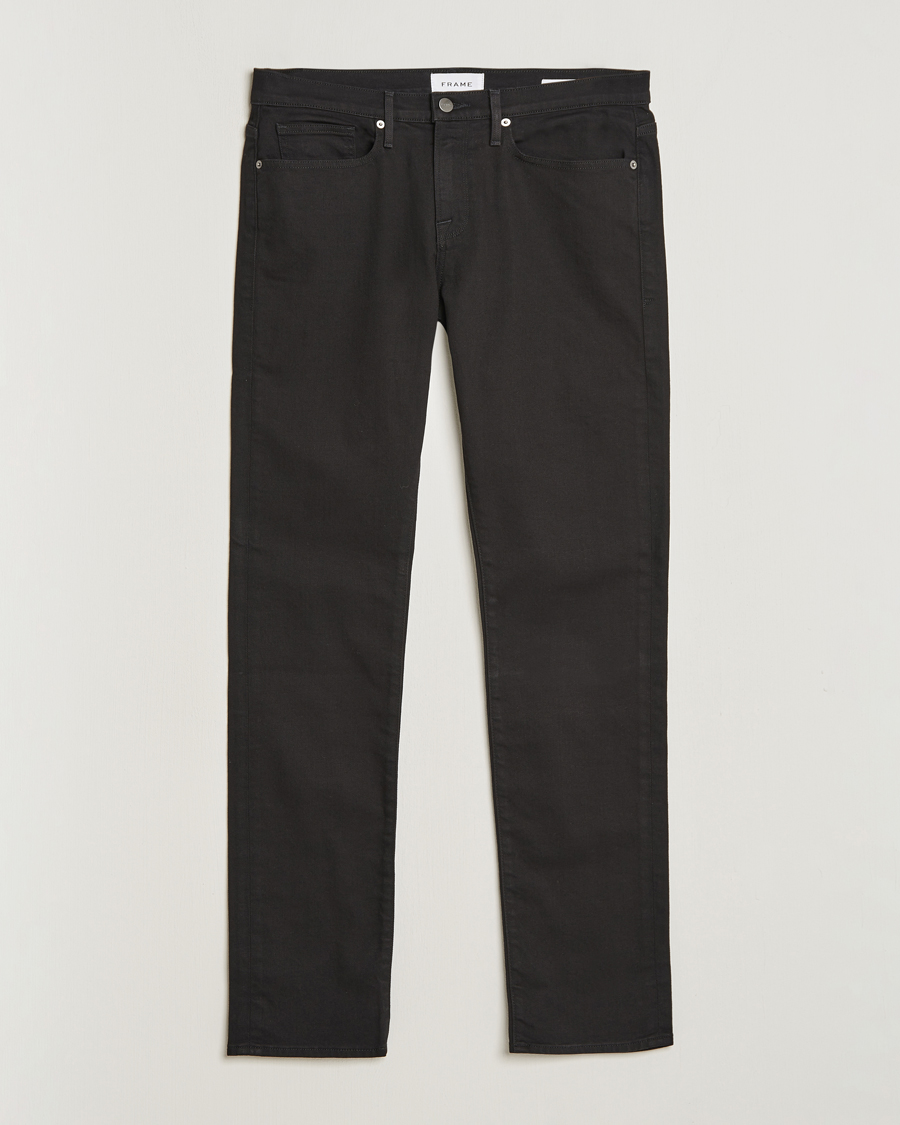 Heren | Jeans | FRAME | L´Homme Slim Stretch Jeans Noir