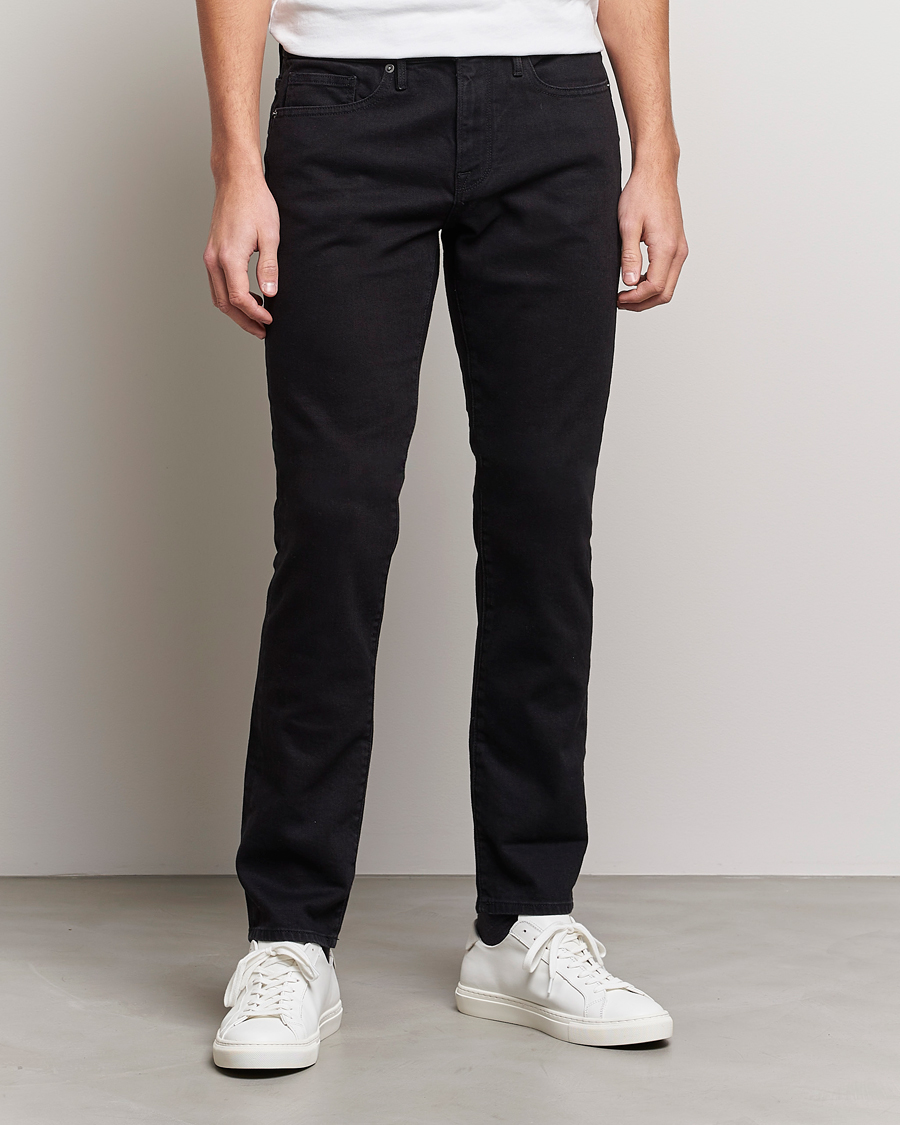 Heren | Afdelingen | FRAME | L´Homme Slim Stretch Jeans Noir