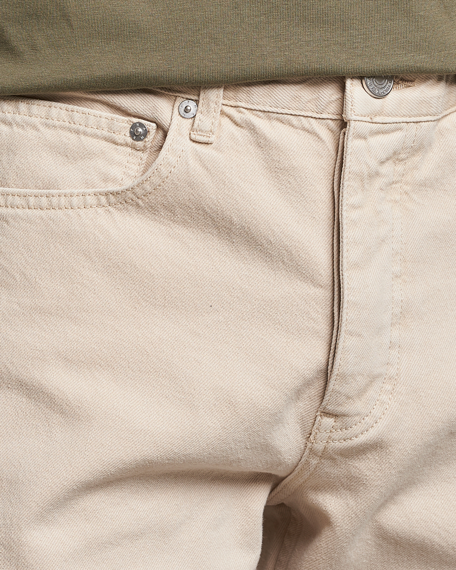 Heren | Jeans | FRAME | The Straight Jean White Beige