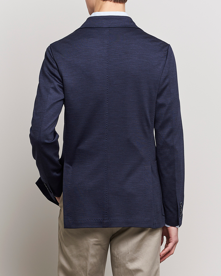 Heren | Blazers | Canali | Wool Jersey Blazer Navy