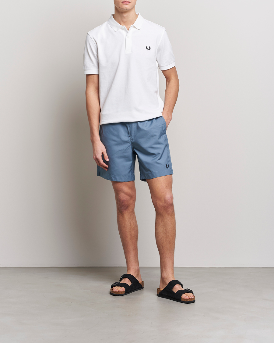Heren | Zwembroek | Fred Perry | Classic Swimshorts Ash Blue
