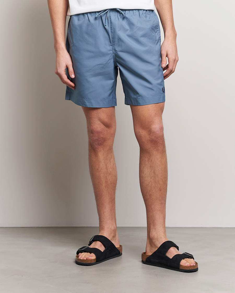 Heren | Zwembroek | Fred Perry | Classic Swimshorts Ash Blue