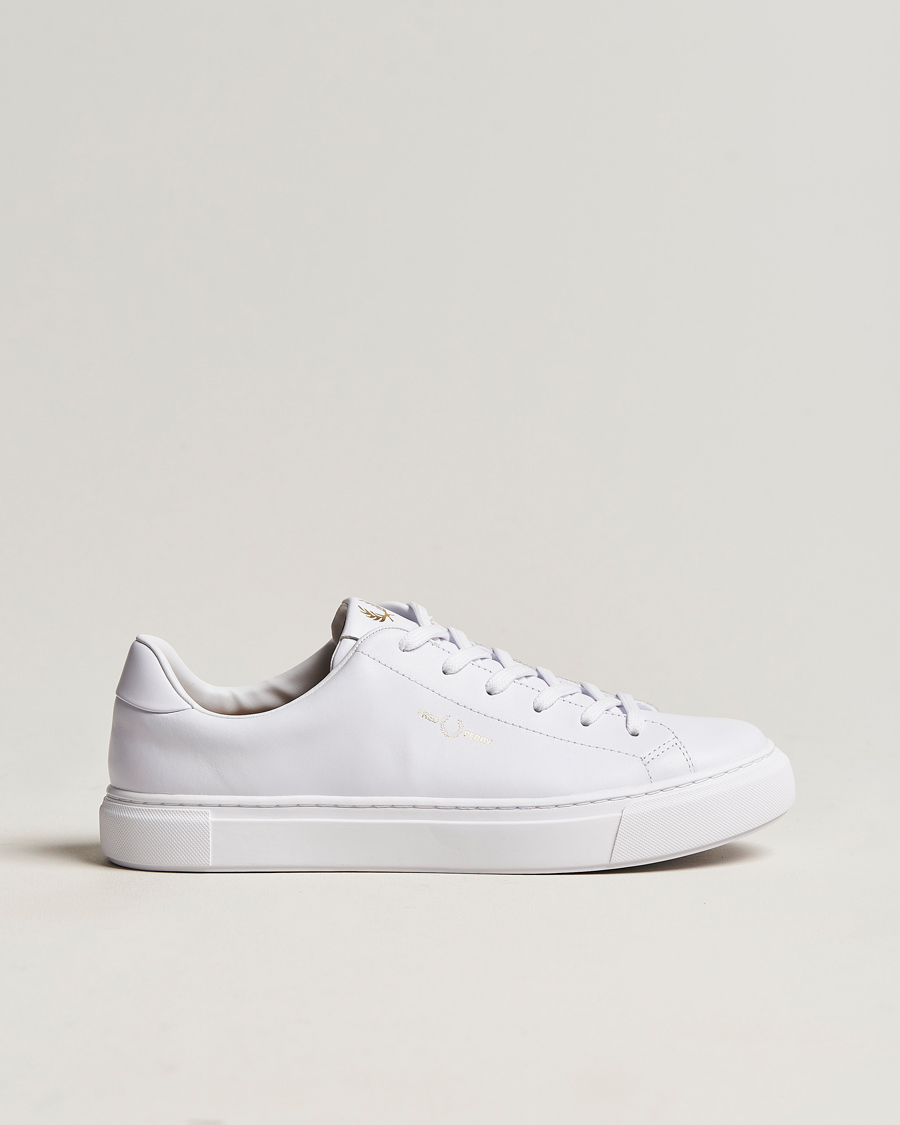 Heren | Fred Perry B71 Leather Sneaker White | Fred Perry | B71 Leather Sneaker White