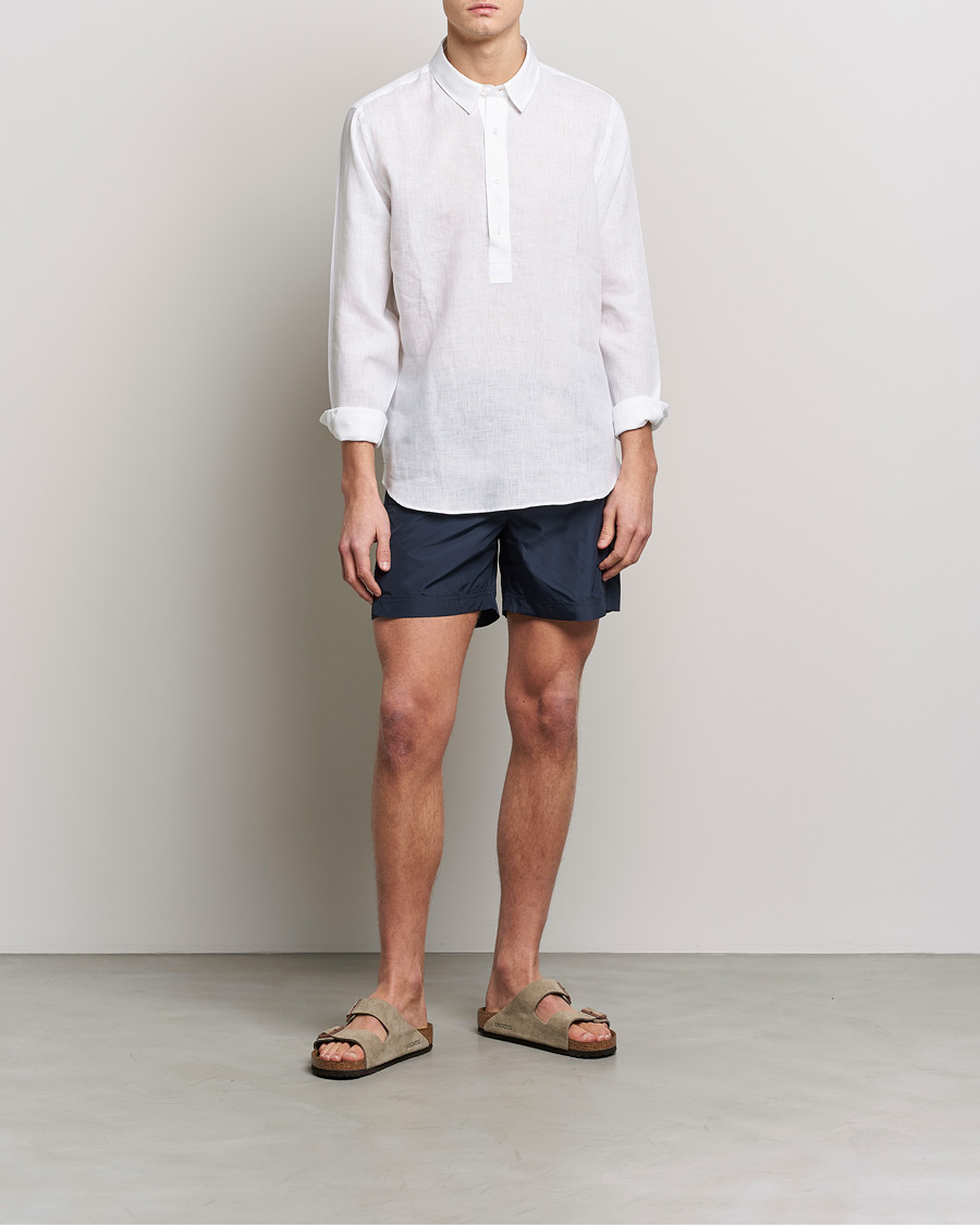 Heren | Zwembroek | Orlebar Brown | Bulldog Drawcord Solid Swimshorts Night Iris