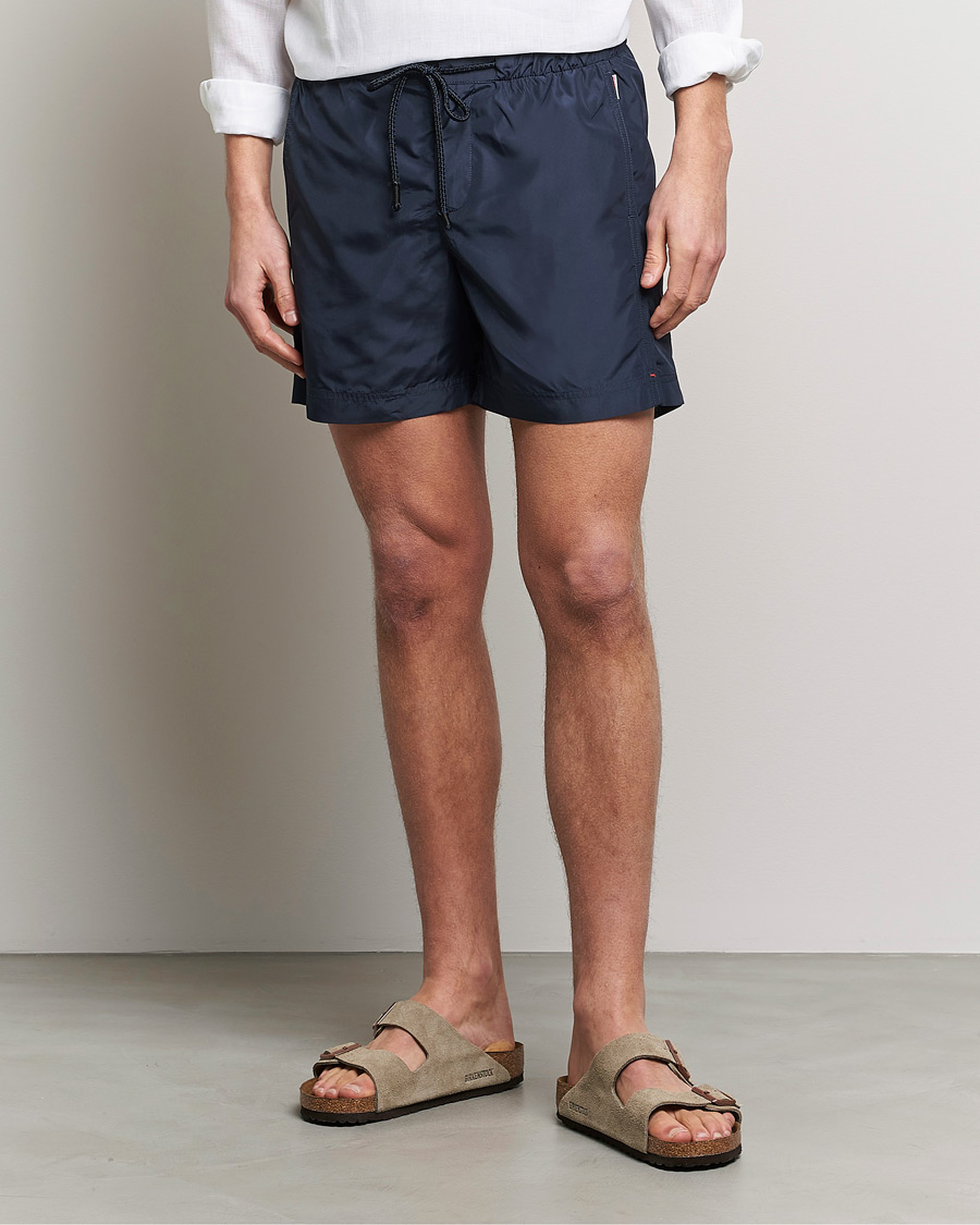 Heren | Zwembroek | Orlebar Brown | Bulldog Drawcord Solid Swimshorts Night Iris