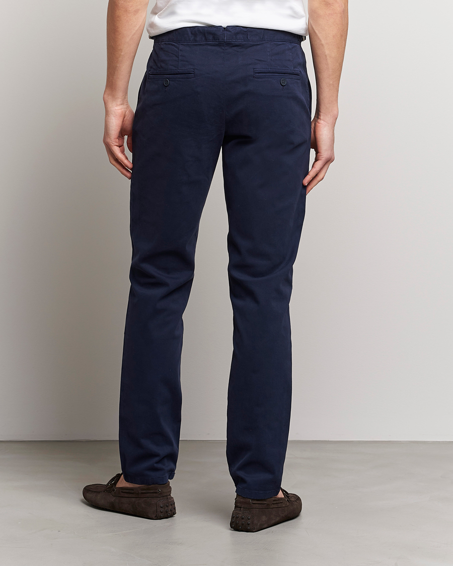 Heren | Broeken | Orlebar Brown | Fallon Cotton Stretch Trousers Dark Navy