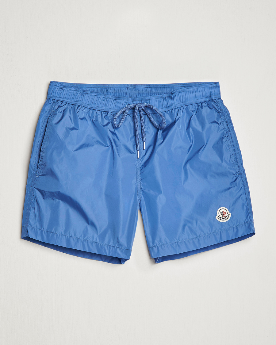 Heren | Zwembroek | Moncler | Nylon Swim Trunks Light Blue