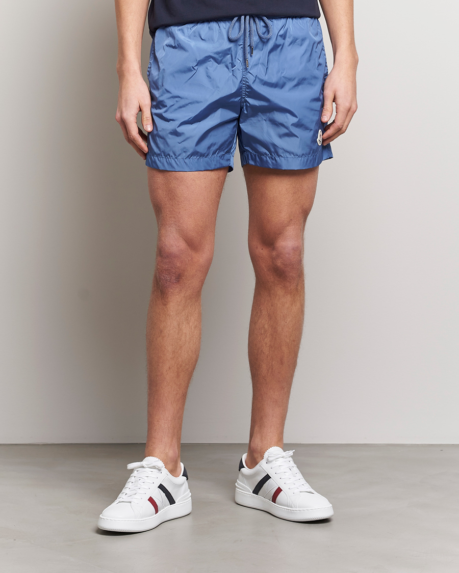 Heren | Zwembroek | Moncler | Nylon Swim Trunks Light Blue