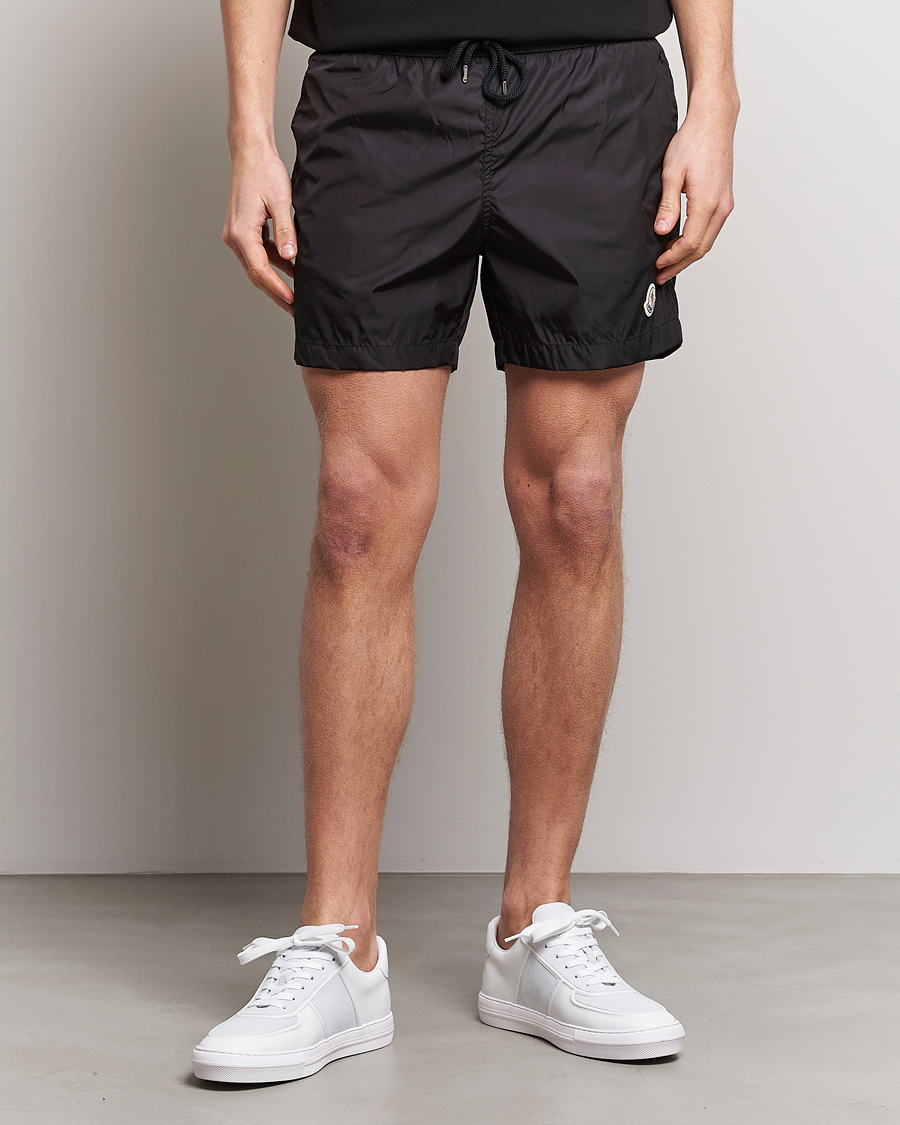 Heren | Zwembroek | Moncler | Nylon Swim Trunks Black