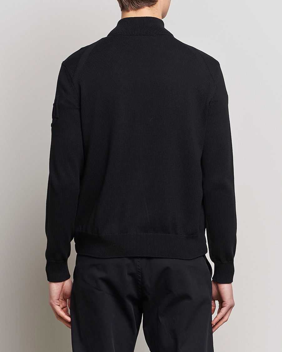 Heren | Truien | Moncler | Zip Padded Cardigan Black