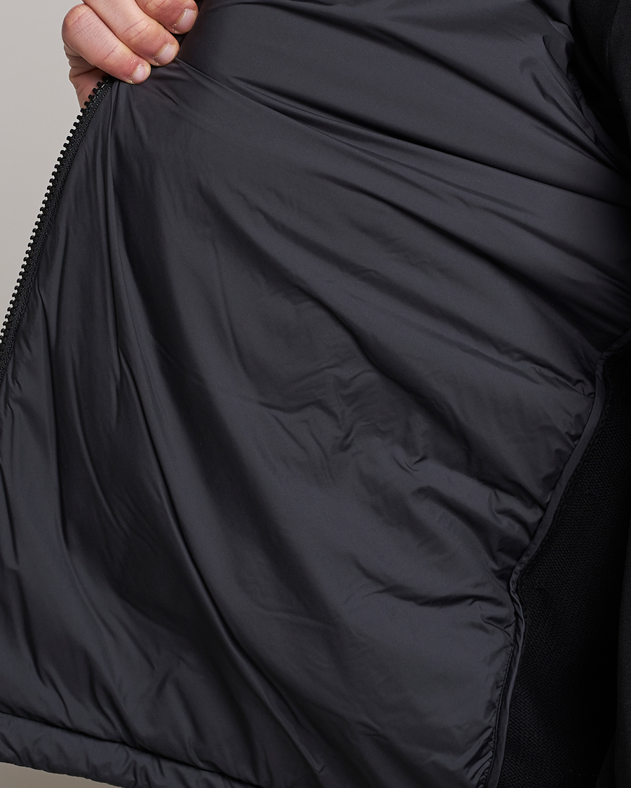 Heren | Truien | Moncler | Zip Padded Cardigan Black