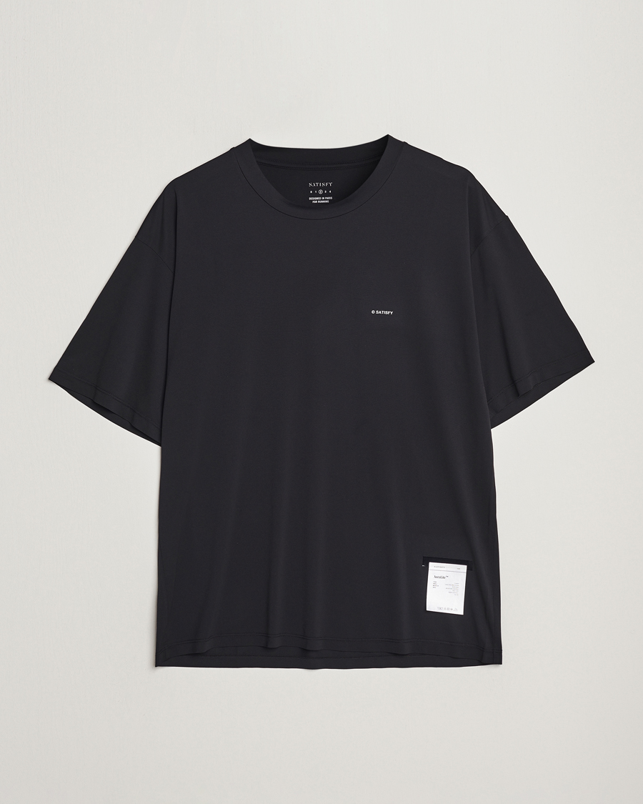 Heren | T-shirts | Satisfy | AuraLite T-Shirt Black