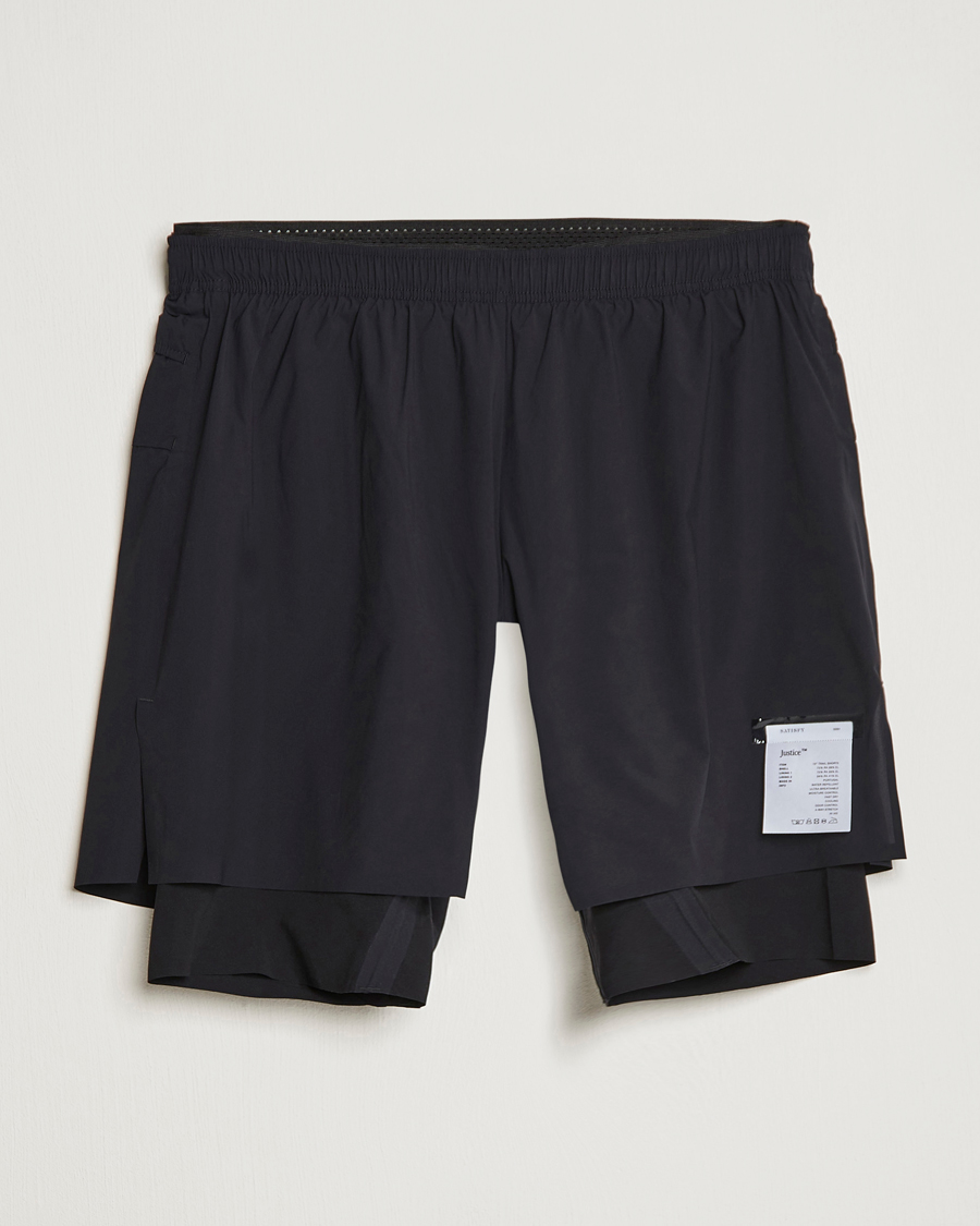 Heren | | Satisfy | Justice 10 Inch Trail Shorts Black